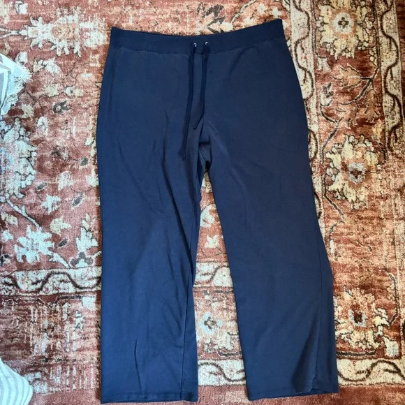 Cato Woman Dark Navy Wide Leg Casual Pants Size 18/20W - Picture 3 of 6